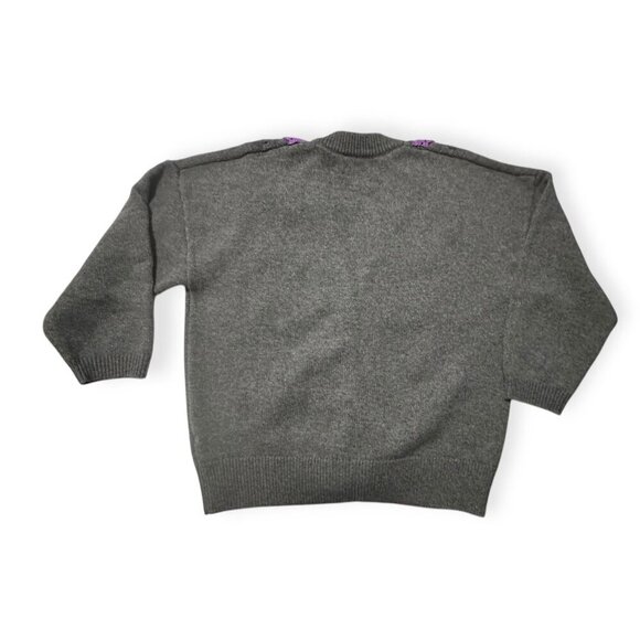 ESSENTIEL ANTWERP Elk Oversized Wool Cardigan, Size M, Gray, New with tag, - Picture 8 of 15